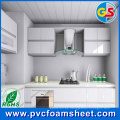 1.22m * 2.44m panel de espuma de PVC Proveedor en Shanghai (blanco puro, tamaño caliente: 4 &#39;* 8&#39;)